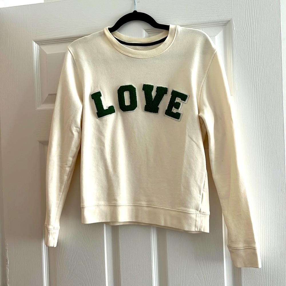 Tory Sport LOVE crewneck sweater